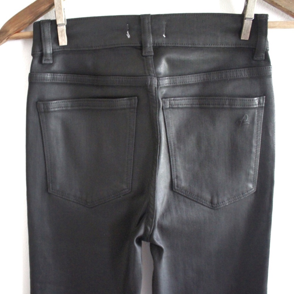 DL1961 NWOT Bridget Boot High Rise Instasculpt Faux Leather Pants 26 2 - Picture 10 of 13